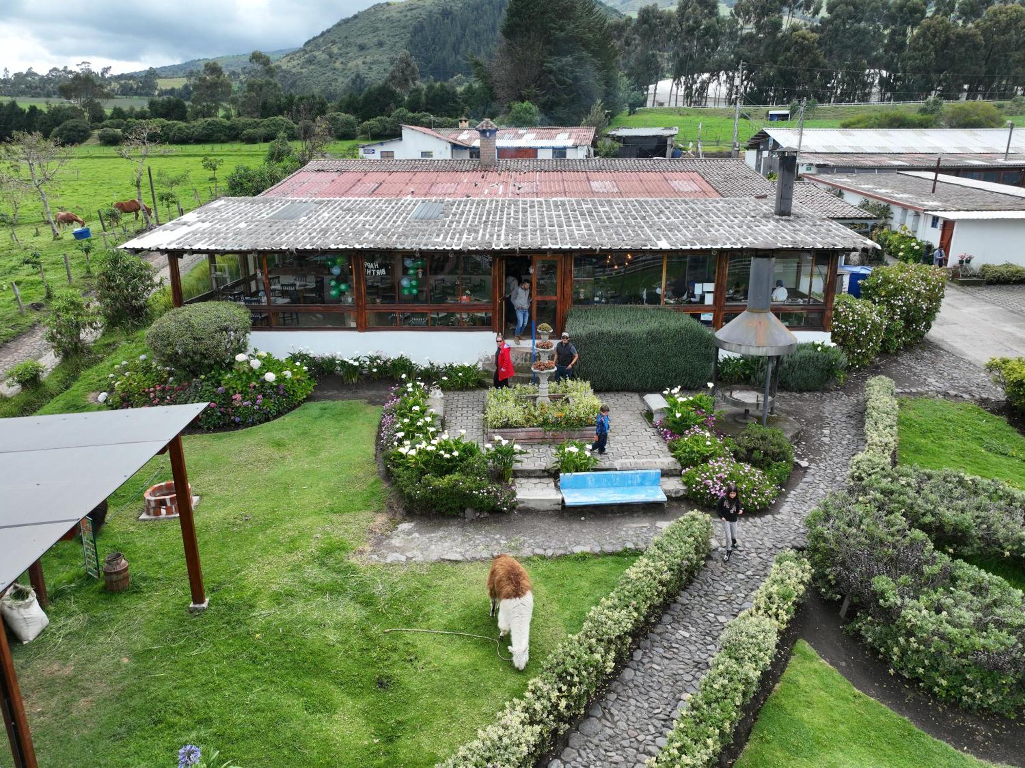Vila Hacienda El Rejo Machachi Exteriér fotografie